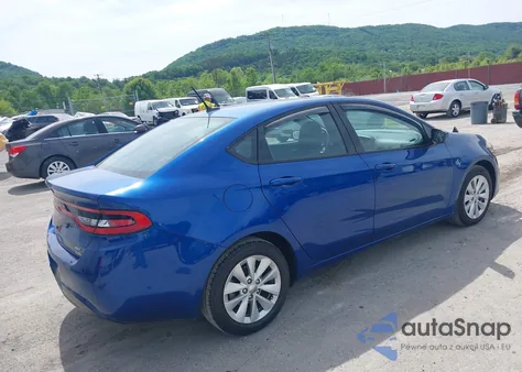 2014 Dodge Dart Sxt z USA, uszkodzony, nr VIN 1C3CDFBB8ED745358